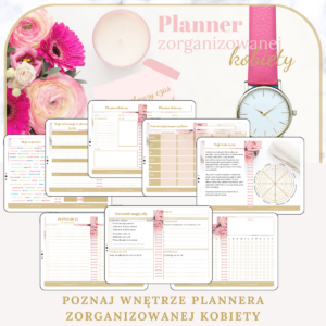 Planner zorganizowanej kobiety na 2025 rok - obrazek 2